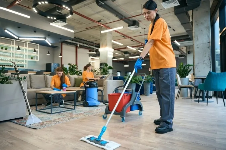Ofis Temizliği hizmetinin resmi.